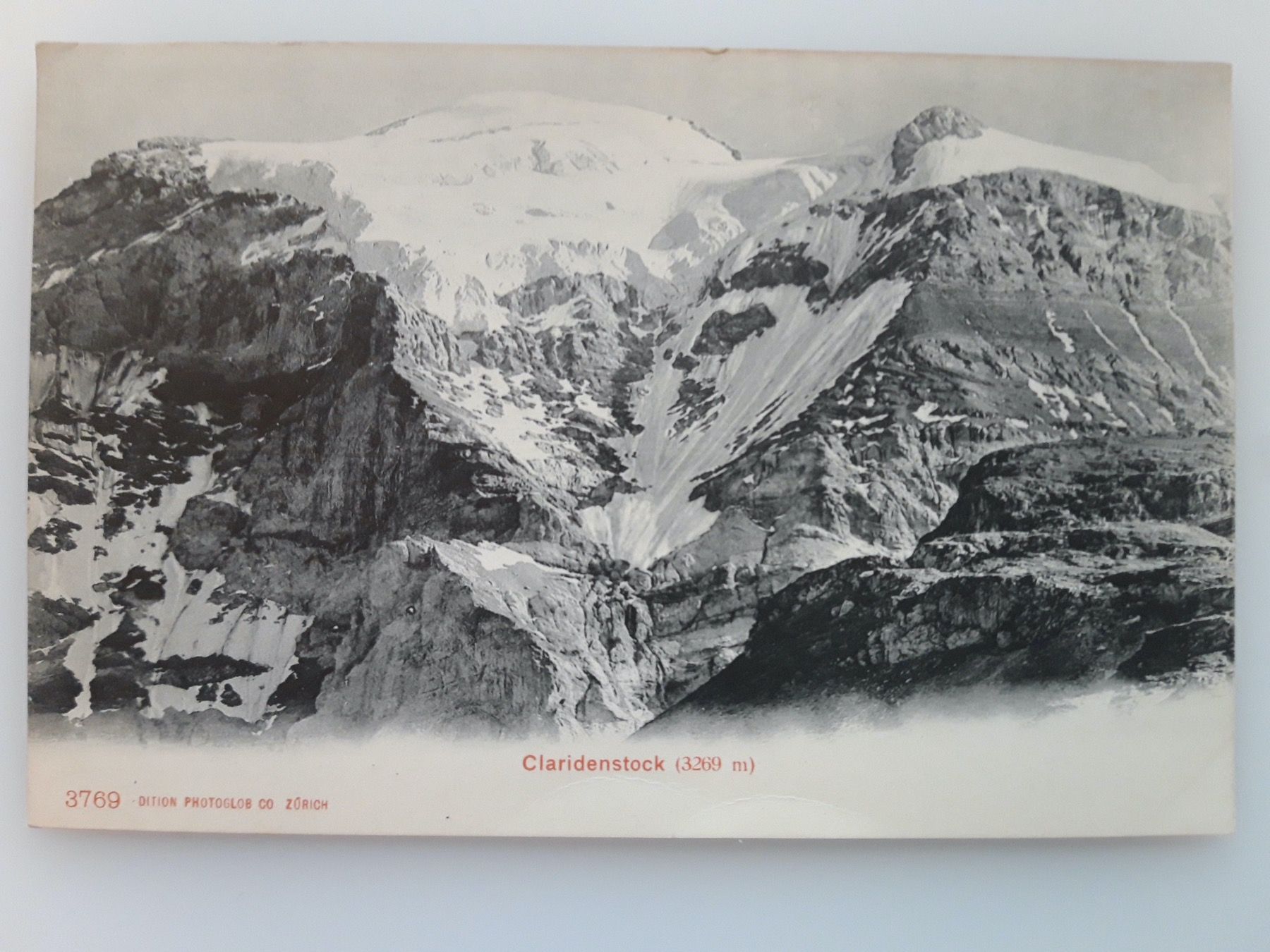 Ansichtskarten: Claridenstock – Gebraucht aus Sargans von nicsam1815