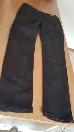 Pantalon jeans slim noir taille 40/30L marque Kiabi