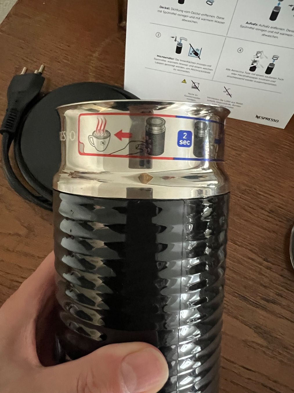 Elettrodomestici da cucina: Nespresso Milchschäumer Aeroccino 3 – Nuovo (secondo la descrizione) da Inwil venduto da 27sonnenschein 4
