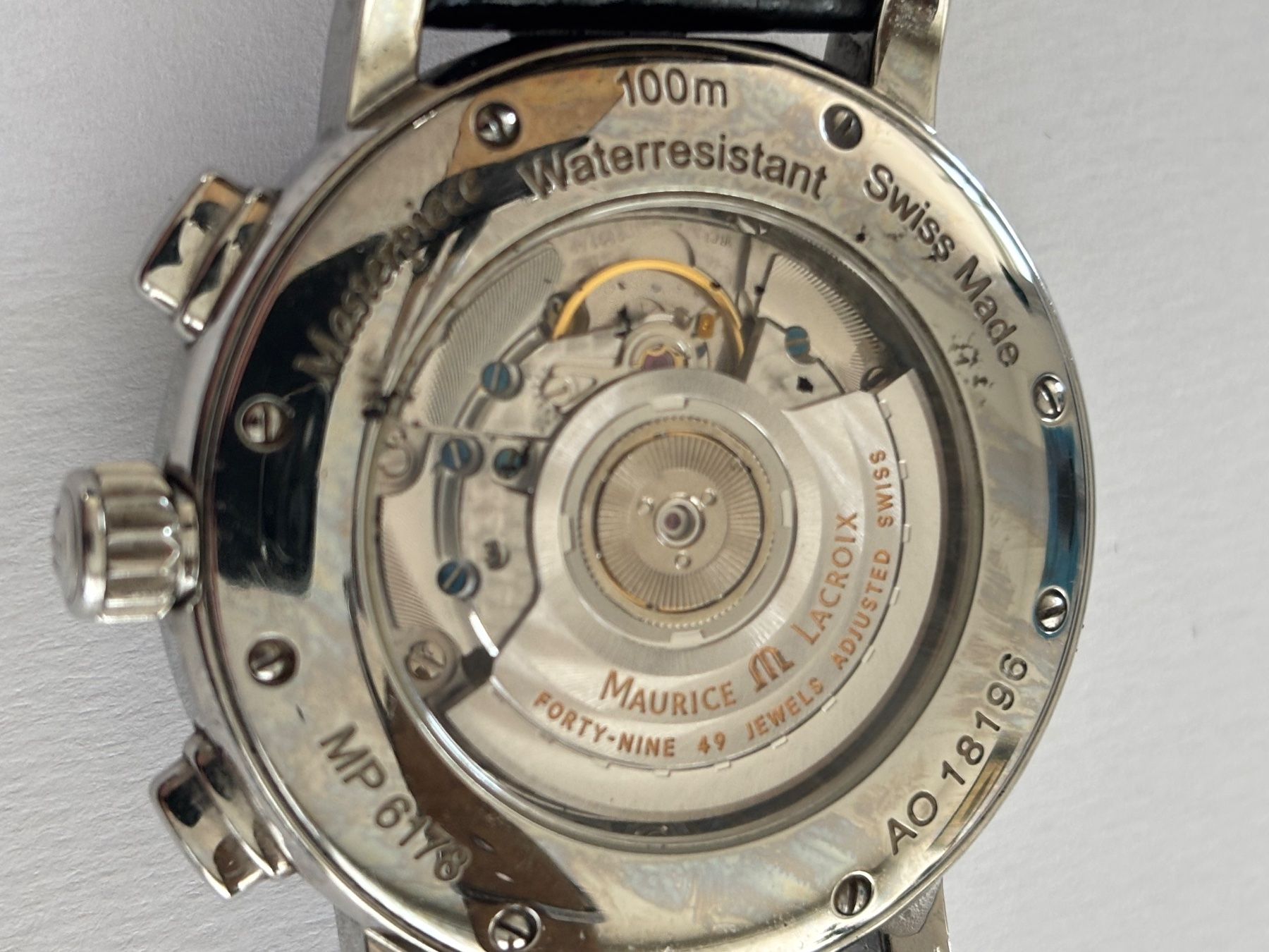 Maurice Lacroix Orologi: MAURICE LACROIX MASTERPIECE FLYBACK AVIATOR CHRONOGRAPH – Usato da Baden venduto da hg8613 2