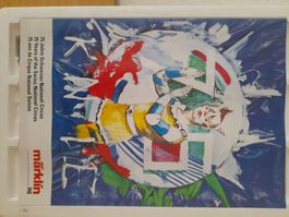 Coffret de wagons du circque Knie
