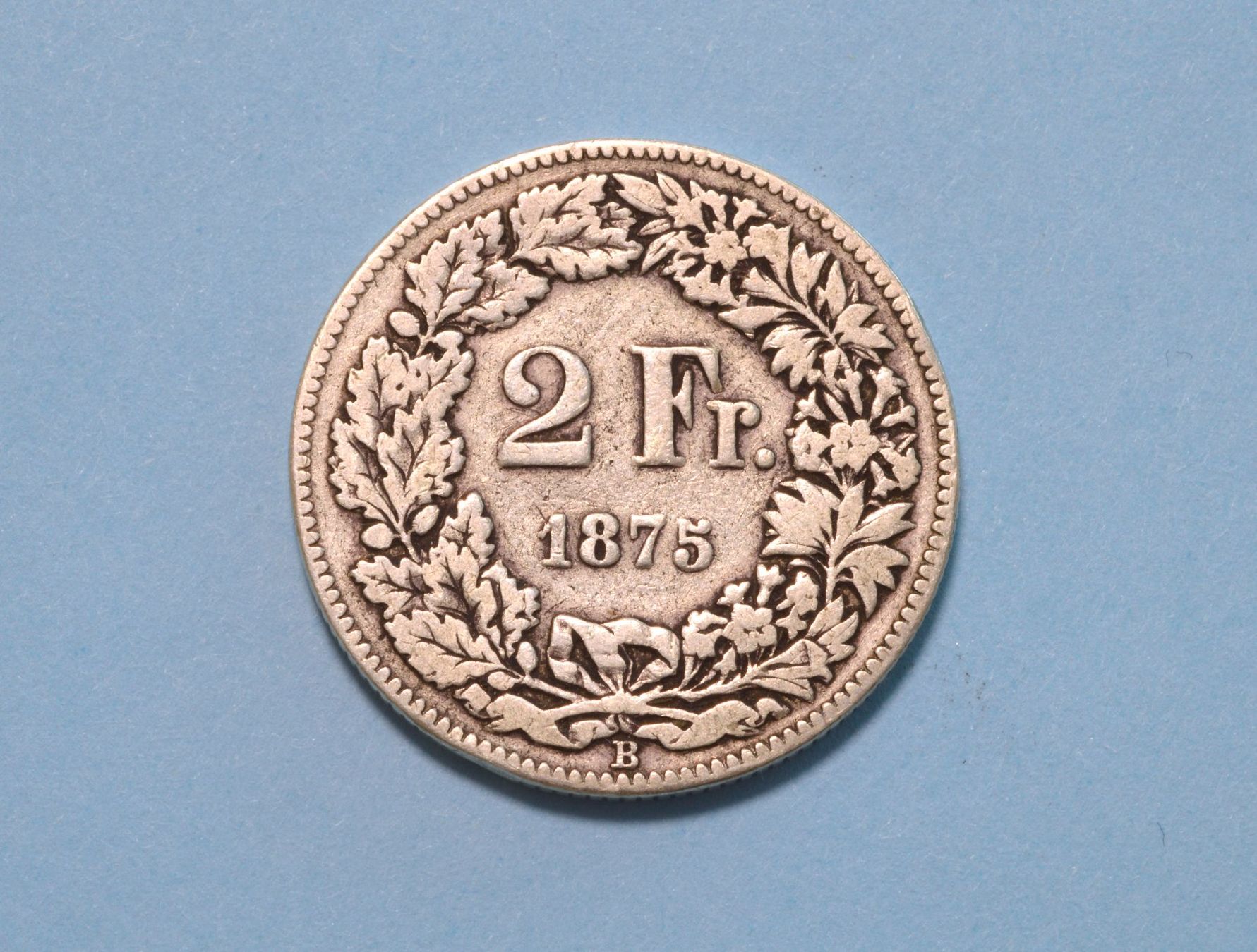 Toutes les monnaies: 2 Franken 1875 – D'occasion à Oberglatt ZH par dil_85sh