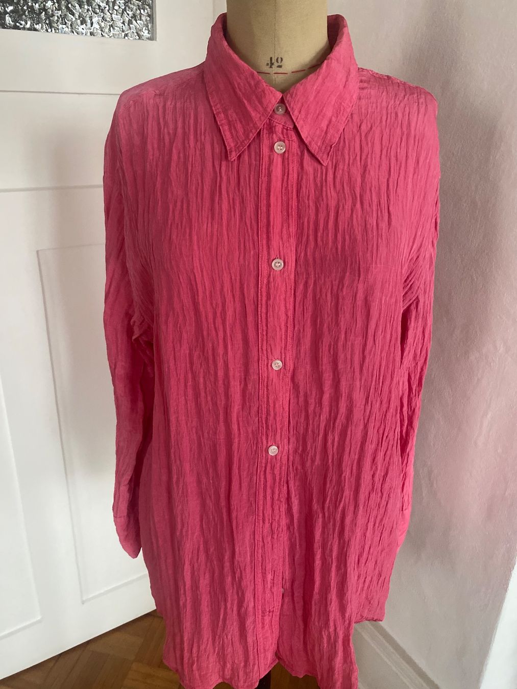Cos Camicette: Crinkle Bluse von COS pink – Usato da Zürich venduto da reg_gzn5 3