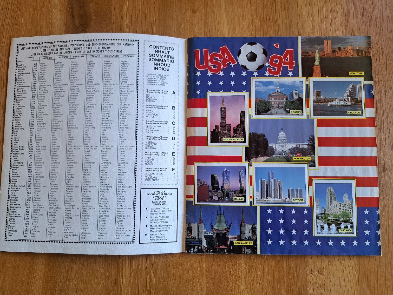 Panini Alben: PANINI USA 94 Wold Cup komplett – Gebraucht aus Speicherschwendi von terion 2