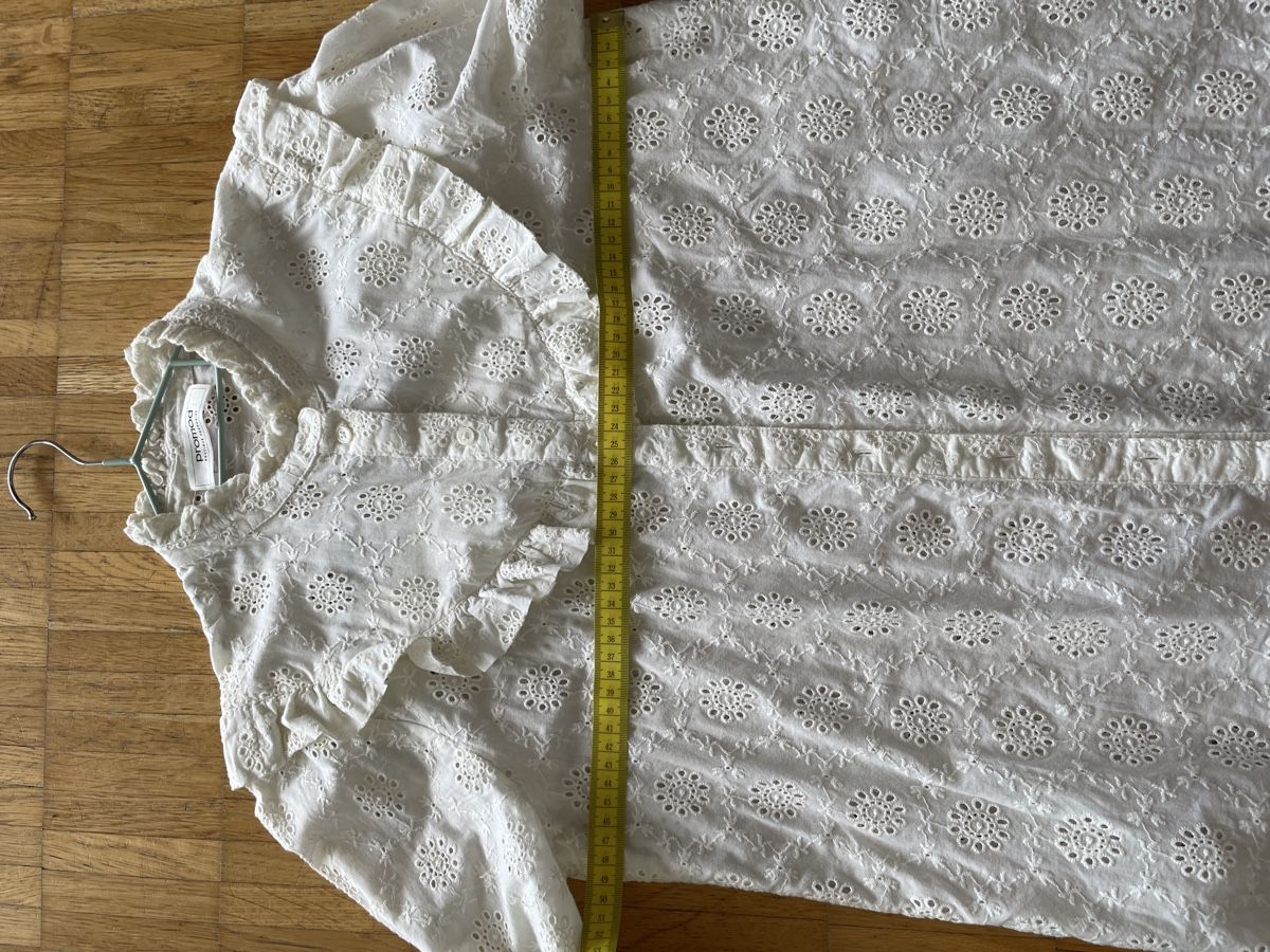 Camicette: Blouse with broderie anglaise white size 38 – Usato da Neuchatel venduto da shi_9fzw 4