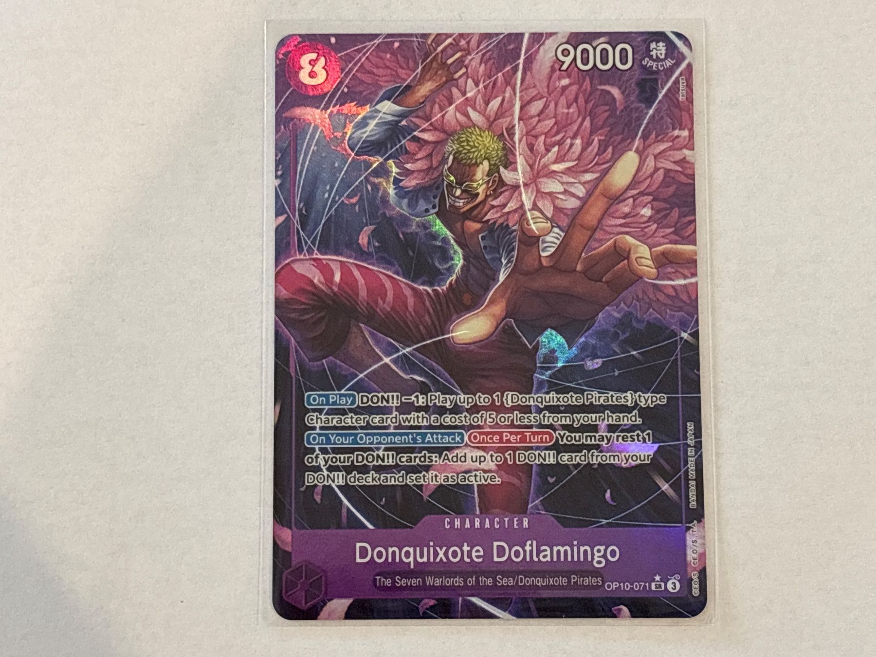 Bandai Carte collezionabili: One Piece TCG CARD OP10-071 ENG – Nuovo (secondo la descrizione) da Schaffhausen venduto da Brickorama0815