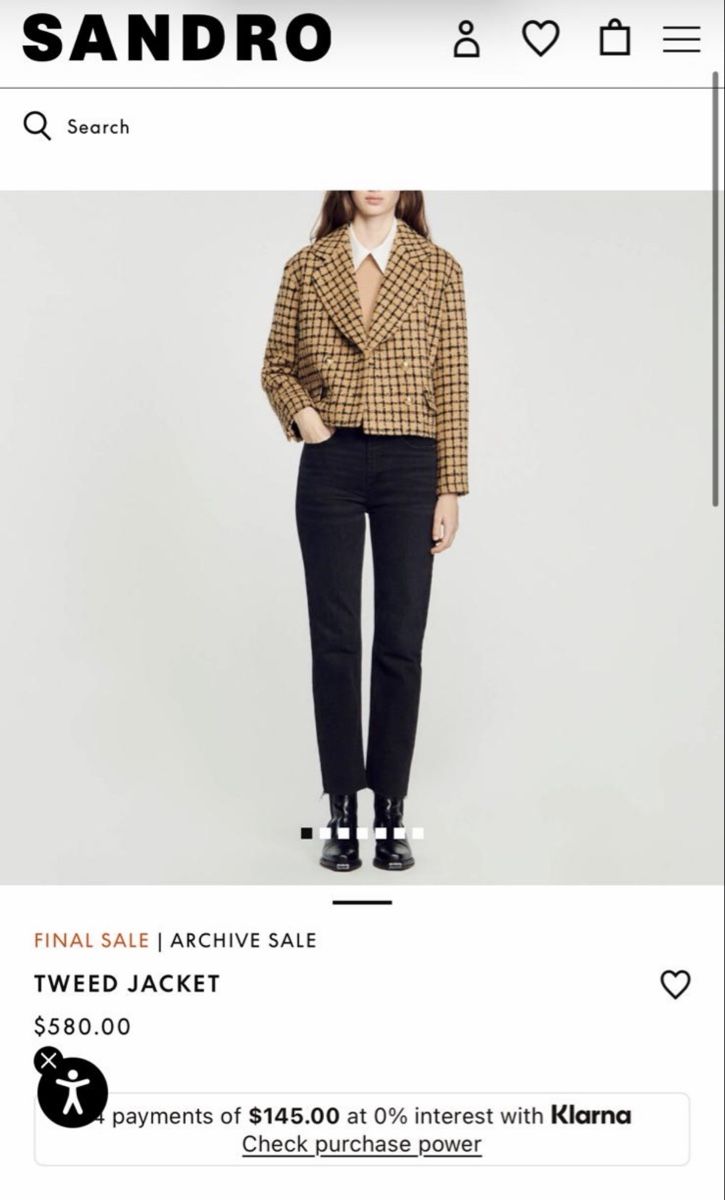 Sandro Vestes: Blazer Sandro – D'occasion à Villars-le-Grand par Eva_1986 3