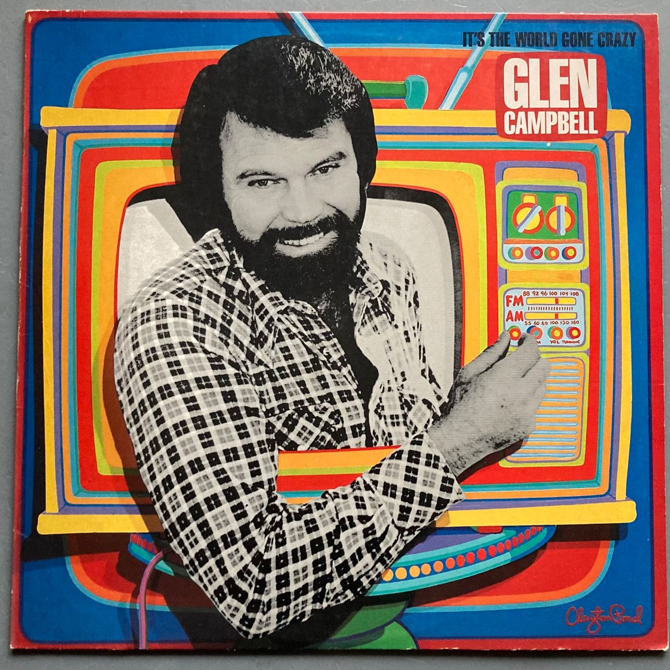 Schallplatten: GLEN CAMPBELL - IT'S THE WORLD GONE CRAZY – Gebraucht aus Poliez-Pittet von Newtown-Records