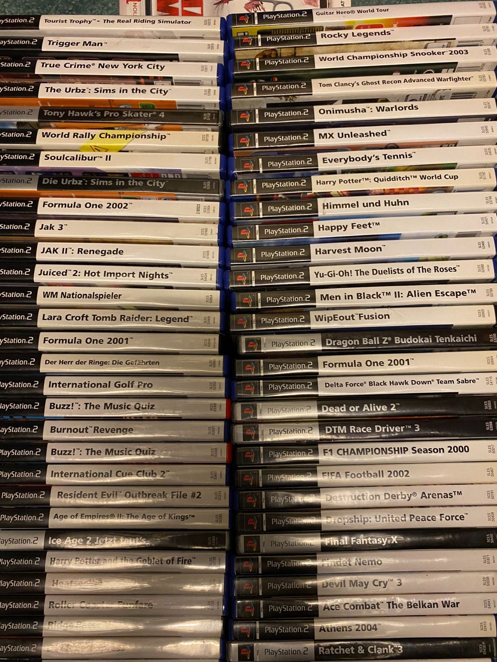 Sony Giochi: Spiel Sammlung 76 Playstation 2 Games – Usato da St.Gallen venduto da sjosjo