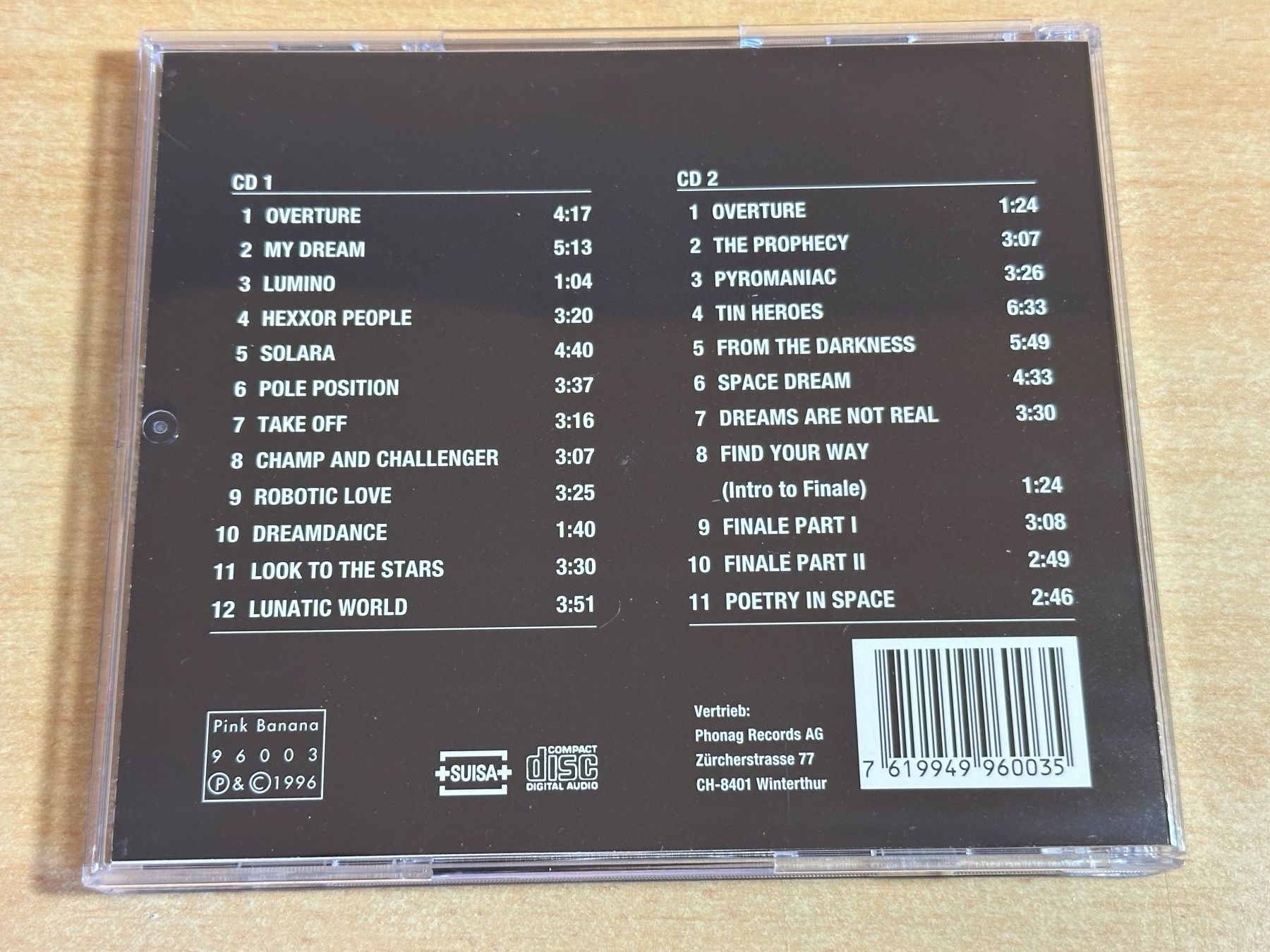 CD: R6 Harry Schärer – Space Dream - 2 CD – Usato da Rikon im Tösstal venduto da Alpenmutz 1