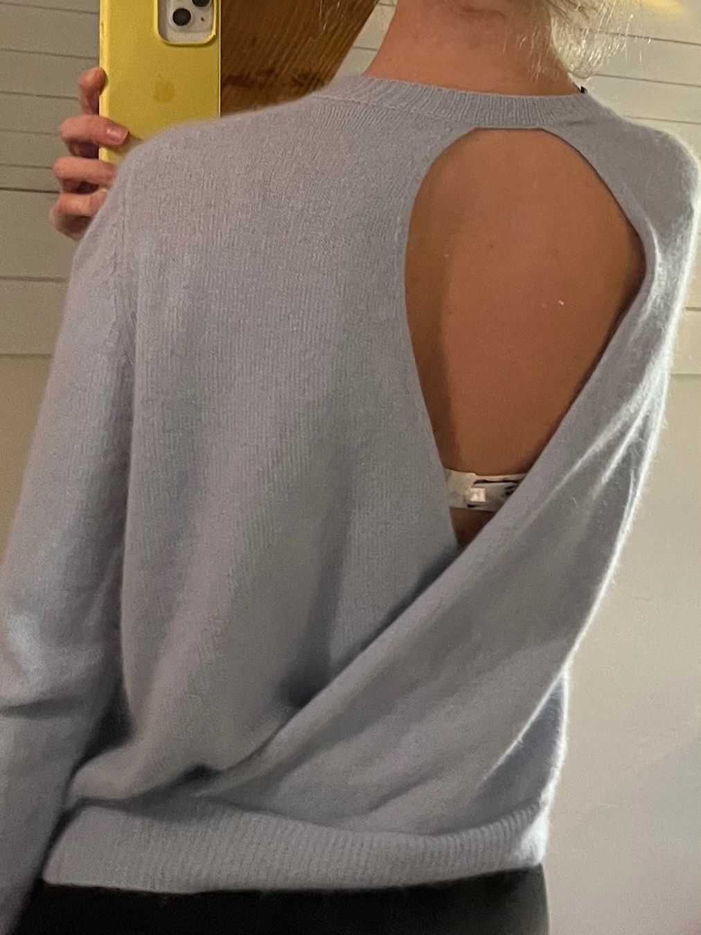 Maje Maglioni & Felpe: Maje Pullover, Eisblau, Rücken cut-out, 2 – Usato da Riet (Neftenbach) venduto da kim_gfw6 9