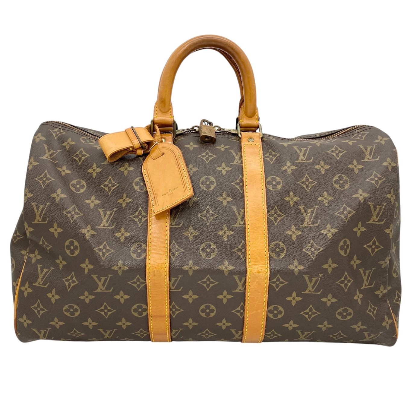 Louis Vuitton Borse: Louis Vuitton Keepall 45 Monogramm Canvas Reisetasche Vintag – Usato da Liestal venduto da ant_c2j9 1