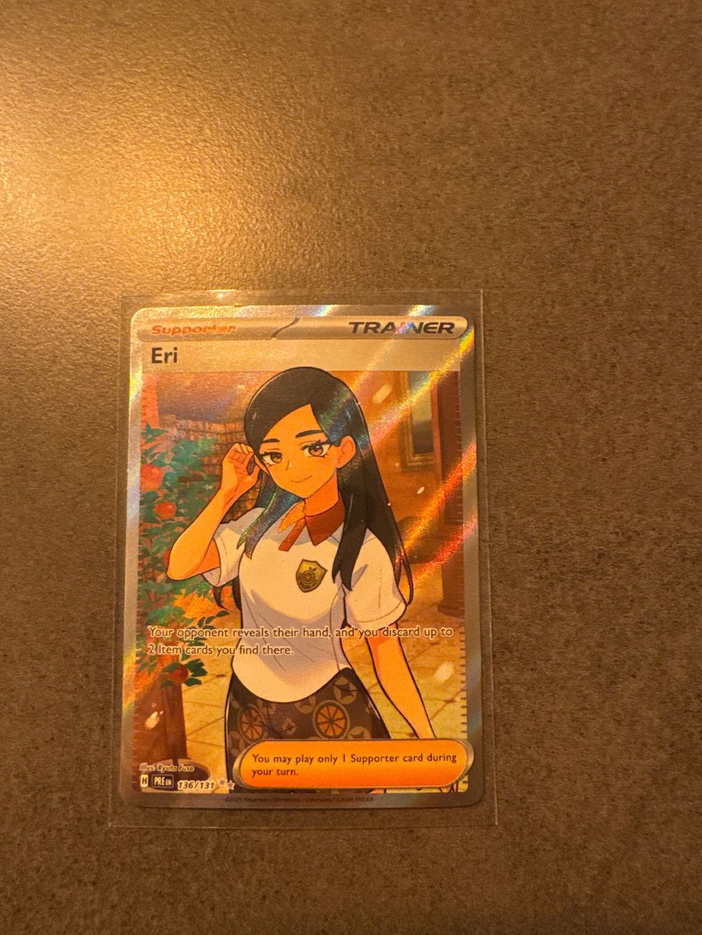 Pokémon Sammelbilder & Trading cards: Eri 136/131 Prismatic Evolutions – Neu (gemäss Beschreibung) aus Winterthur von Fischinho