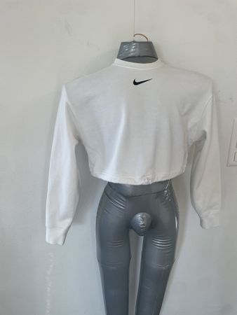 Nike Sportswear Damen Cropped Sweatshirt Gr. S