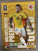 Panini Fussballkarte James Rodriguez Premium Gold neuwertig