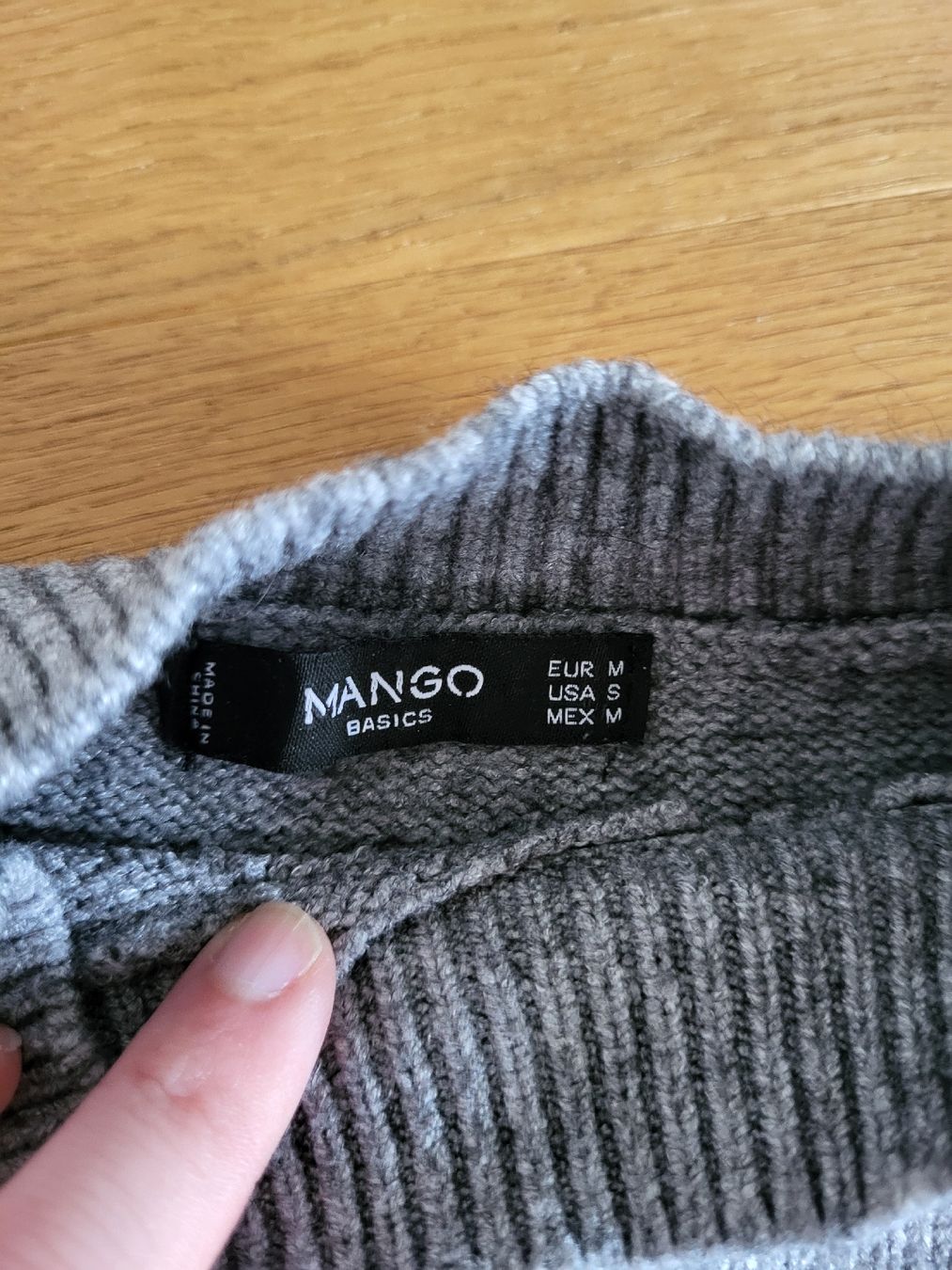 Mango Maglioni & Felpe: Mango Strickpullover, Gr. M, Grau – Usato da St.Gallen venduto da Einstein87 3