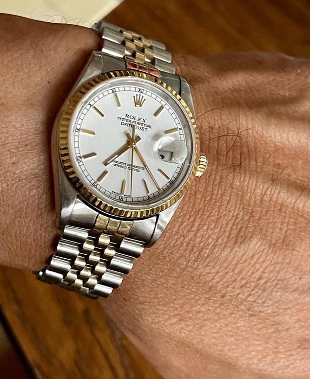 Rolex datejust 2025 36 bicolor