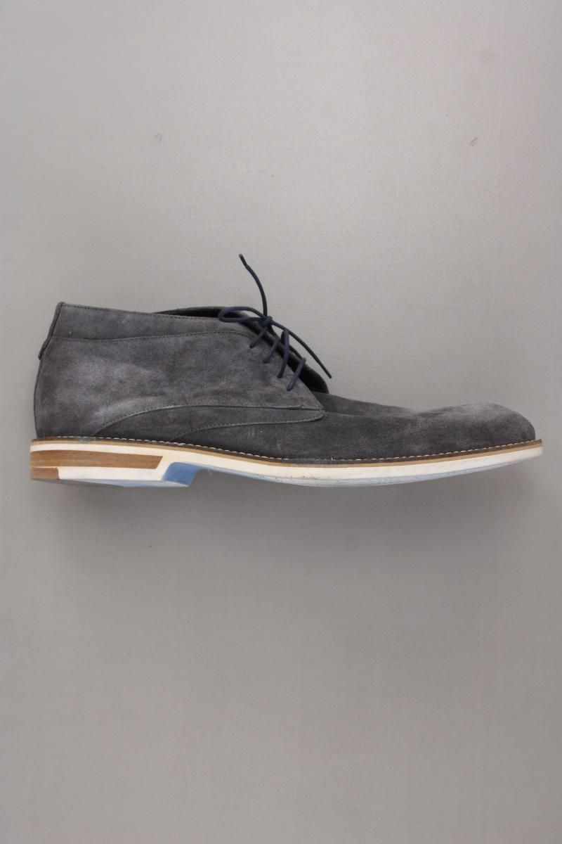 Herrenschuhe: Gabor Schuhe Gr. 44 grau aus Leder – Gebraucht aus Neustadt an der Waldnaab von SecondLifeFashion