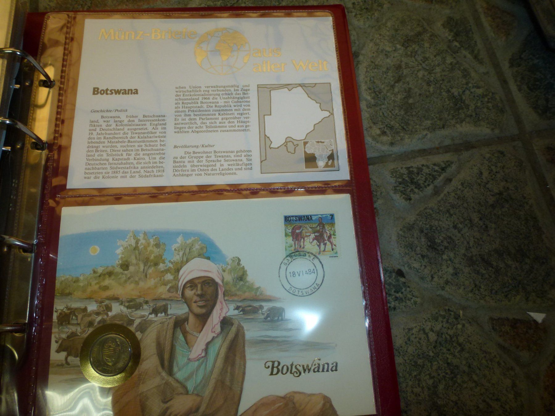 Tutti le monete: Münzbrief Botswana – Usato da Olten venduto da Disc-Verkauf