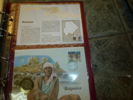 Münzbrief Botswana