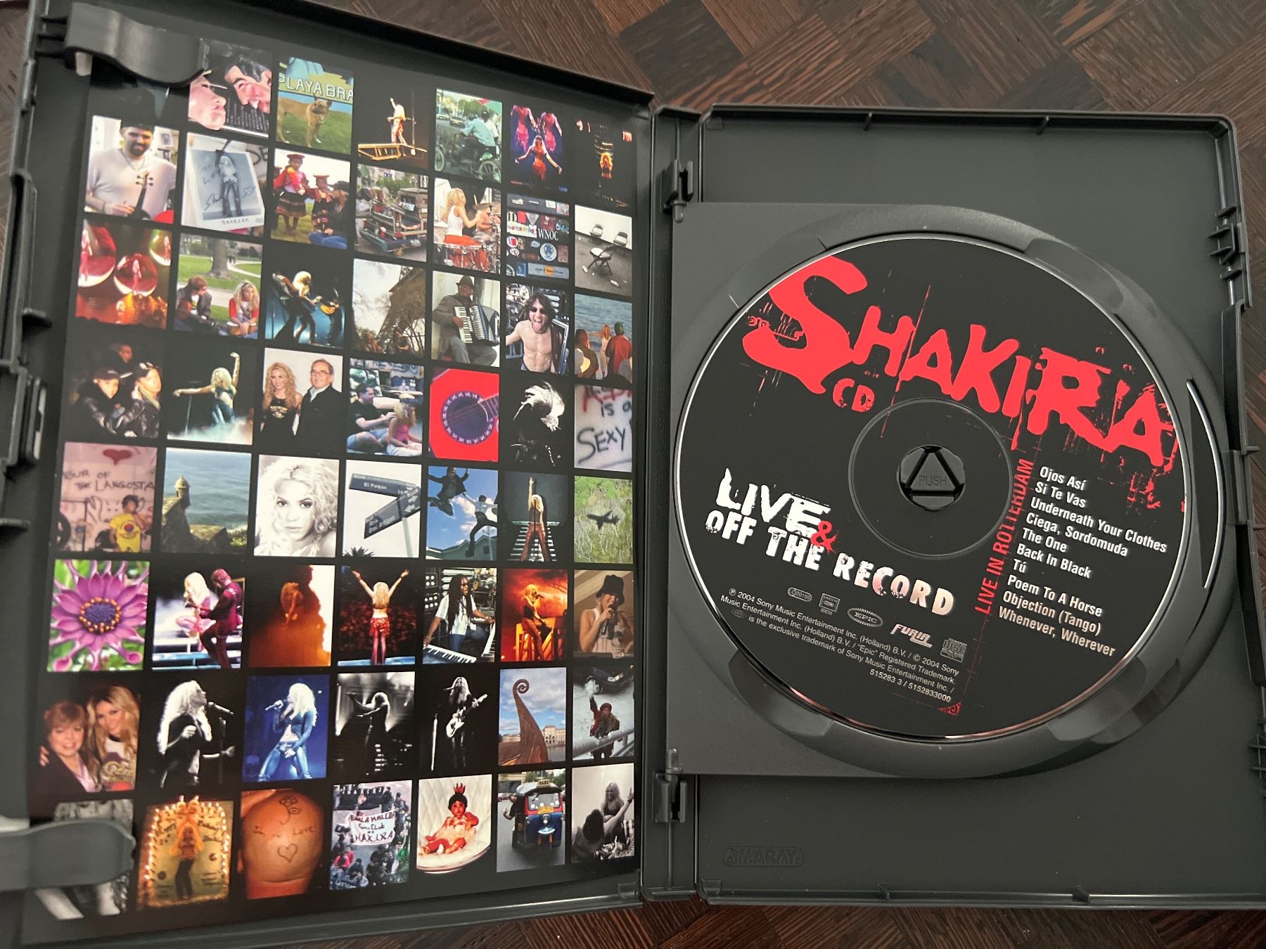 Tous les DVDs: CD+DVD SHAKIRA « LIVE & OFF THE RECORD » – D'occasion à Bouveret par Feelgoodtrading 2
