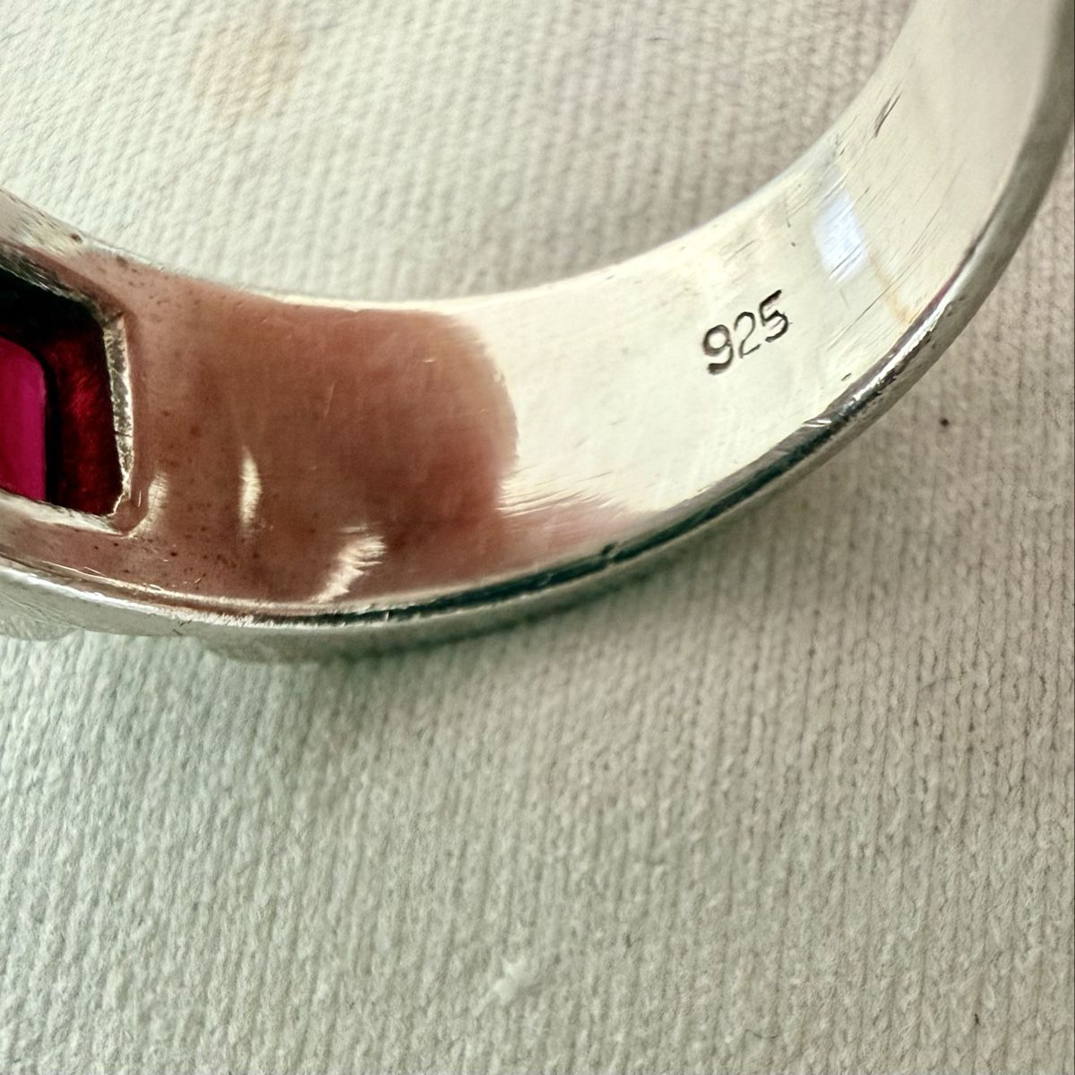 Ringe: Bague en argent - Grenat – Gebraucht aus Marly von Nor_al3 5