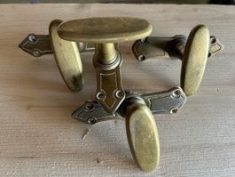 Fenster-Türgriffe Messing alt 4.Stück . gebraucht