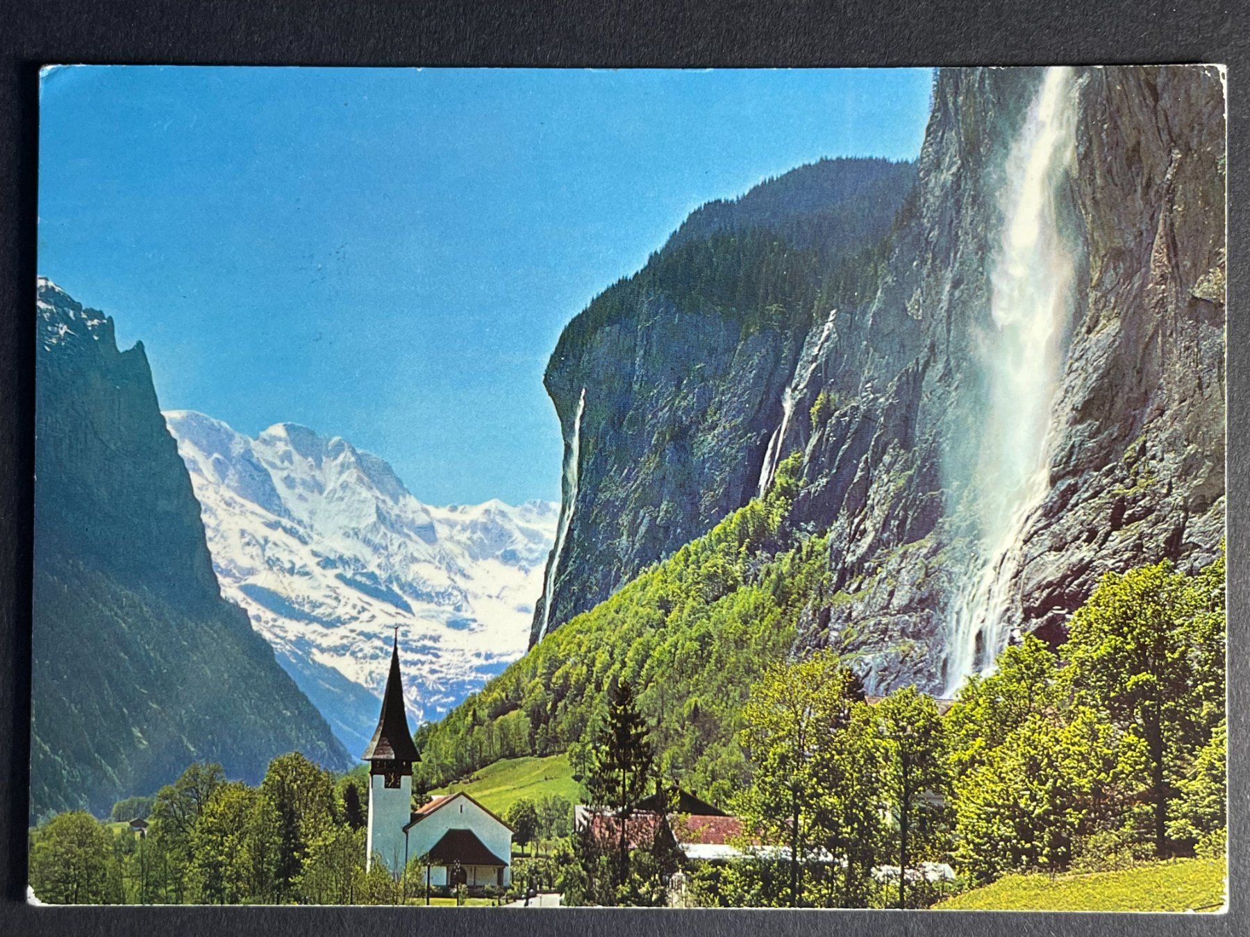 Cartoline postali: Lauterbrunnen - Staubbachfall – Usato da Steg VS venduto da _vinci_