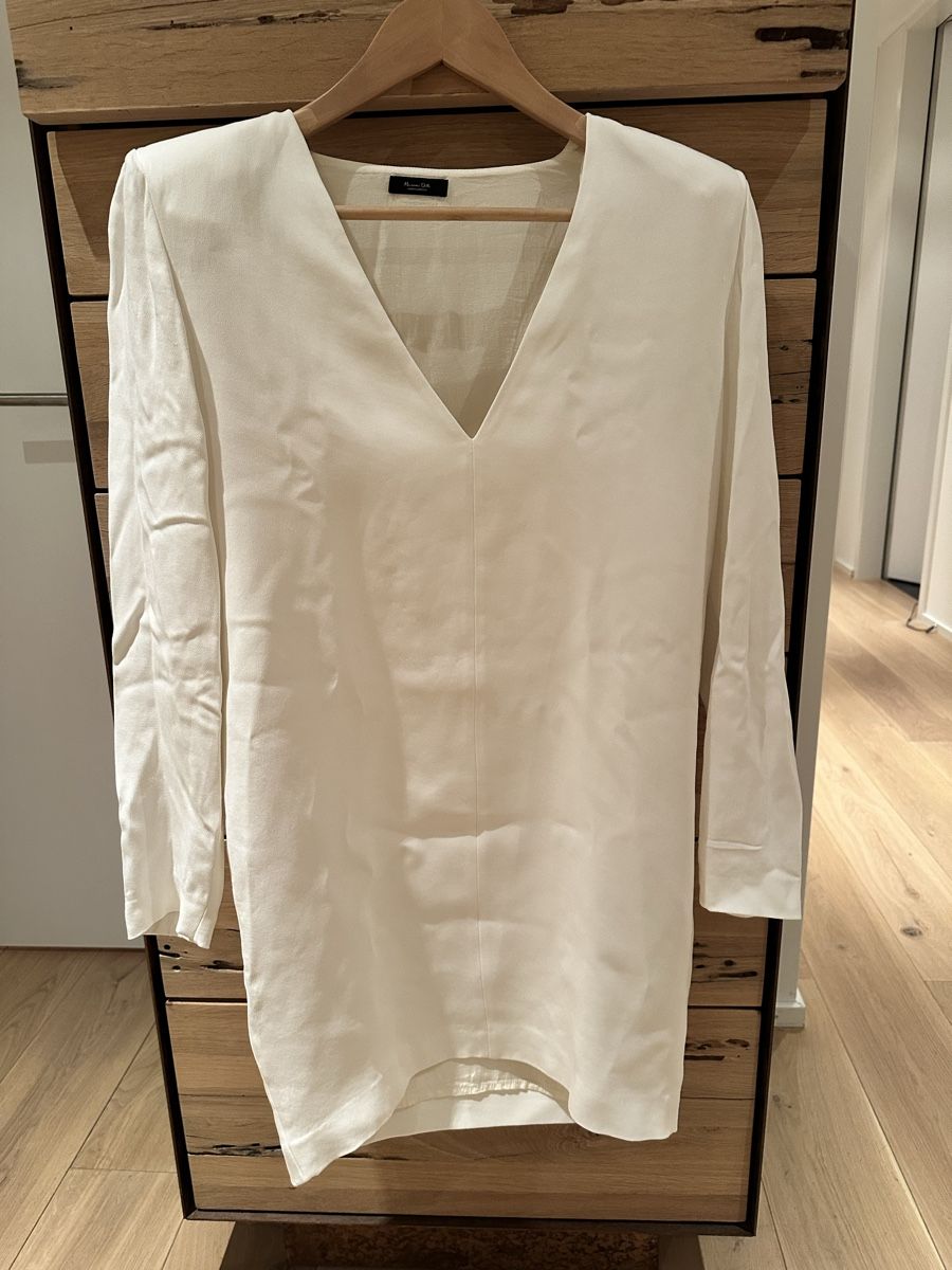 Massimo Dutti Vestiti: Weisses Kleid Massimo Dutti XS – Usato da Oberwil-Lieli venduto da Claudine_1988 3
