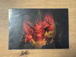 Fantasy Art Postcard "The Big Red Dragon" von Jeff Easley