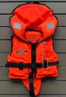 Schwimmweste Shark Skin, Orange, 15-30 kg