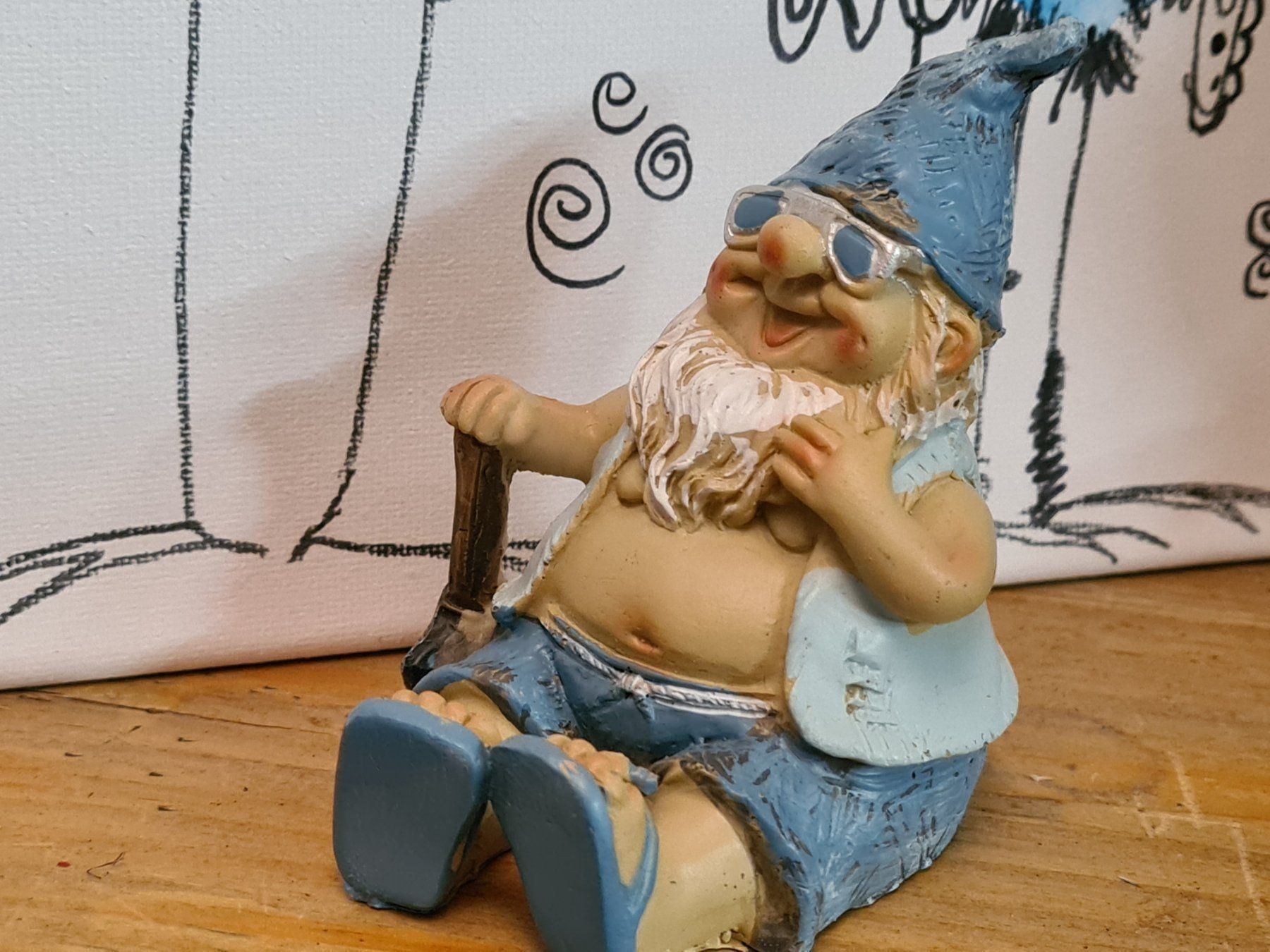 Statuette: Weihnachtsmann-Deko Figur 11.5 cm – Nuovo (secondo la descrizione) da Amriswil venduto da kleindeko