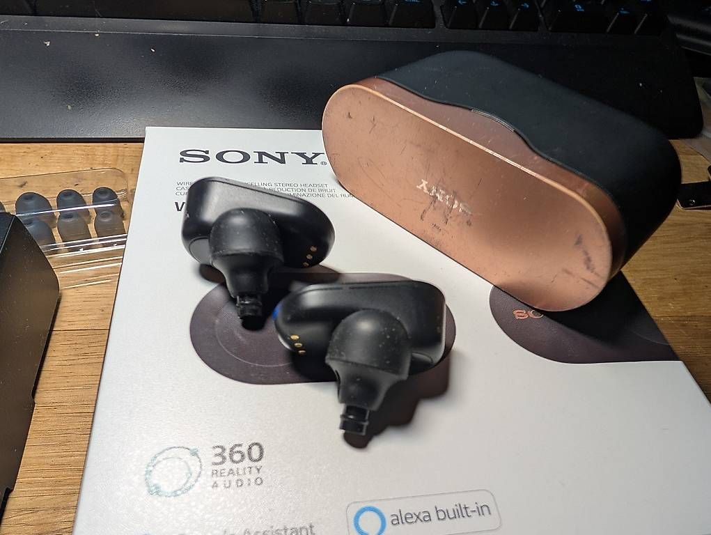 Sony Casques audio: Sony WF-1000XM3 True Wireless Kopfhörer mit ANC – D'occasion à Gommiswald par Derbeth01 2