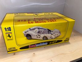 Ferrari 412 P Le Mans 1967 NART 1/18
