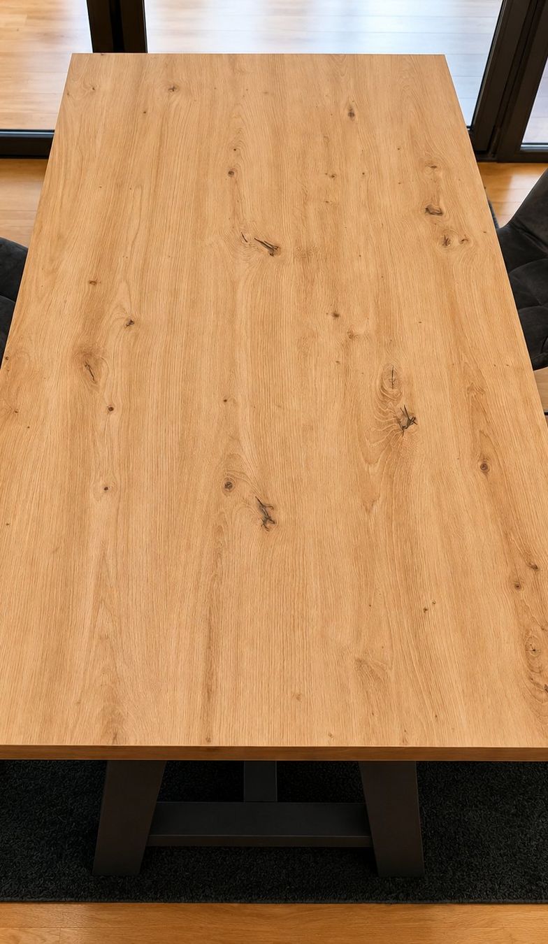 Tables: Bartisch Holz hellbraun / grau – D'occasion à Zwingen par Socke98 4