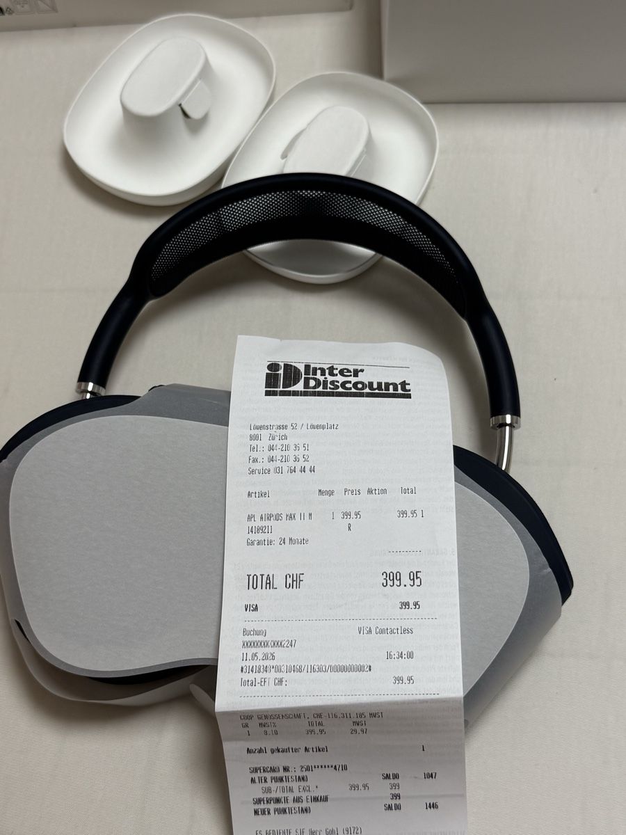 Apple Casques audio: *Apple Airpods Max MIT GARANTIE** – Neuf (Voir description) à Zürich par xa.al 6