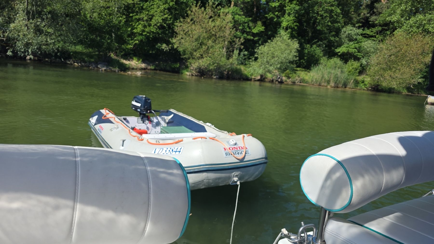 Honda Barche: Schlauchboot Honda Marine mit Aussenborder 4PS gebraucht – Usato da Cordast venduto da ron_r65s 1