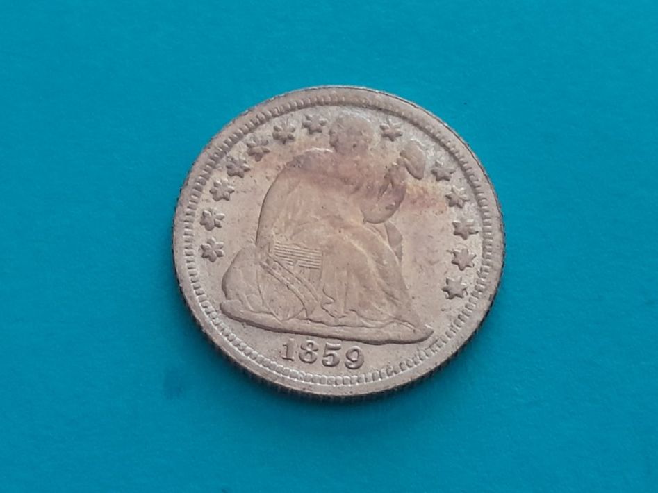 Toutes les monnaies: 1 Dime 1859, USA – D'occasion à Aarau par Reto_BA_01