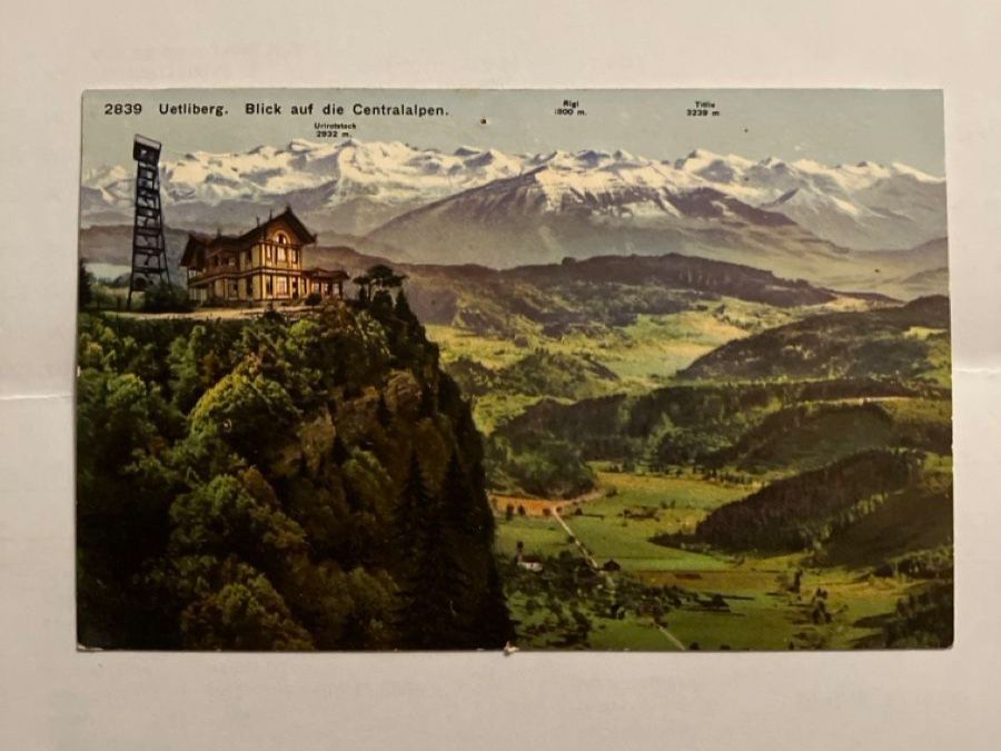 Cartoline postali: 2 alte Ansichtskarte Uetliberg und Utokulm – Usato da Bauma venduto da Baumer71 3