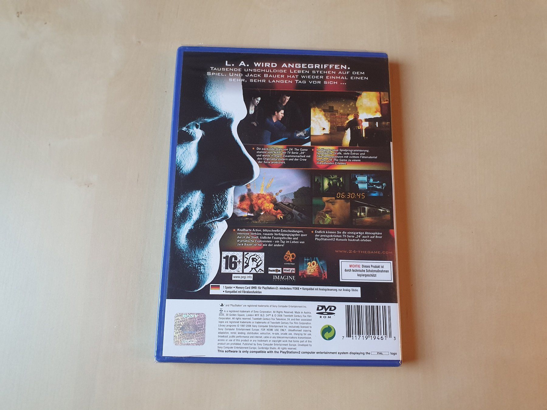 Sony Spiele: 24 The Game neu und ovp – Neu und originalverpackt aus Stansstad von collectorsshop 1