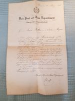 Wilhelm Matthias Naeff 7. Bundesrat, Original-Autogramm