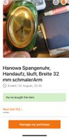 💚vintage Watch Hanowa💚