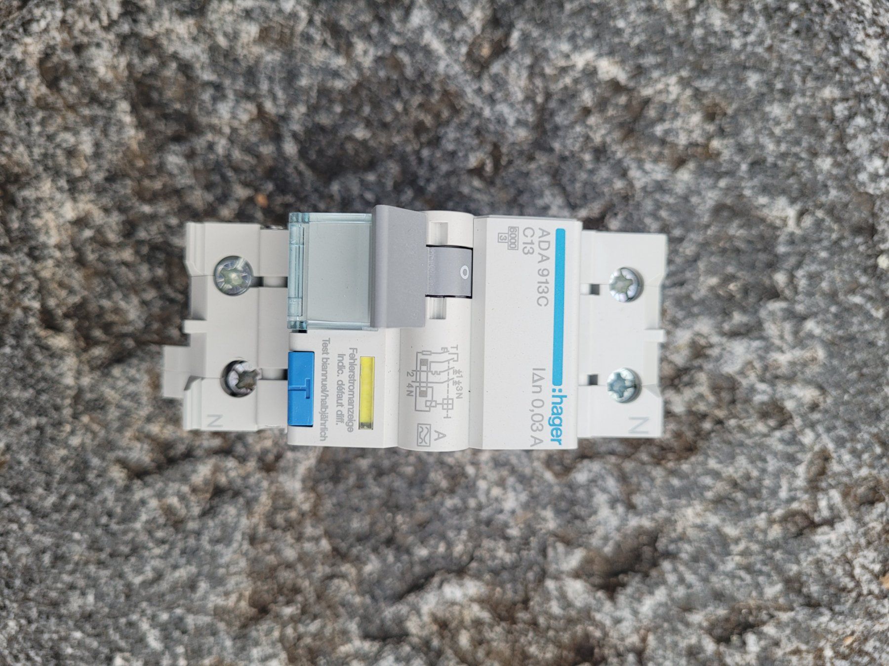 Hager Componenti elettronici: FI/LS-Schalter Hager C 13A 30mA – Nuovo e nell'imballaggio originale da Felben-Wellhausen venduto da Bunker90 1