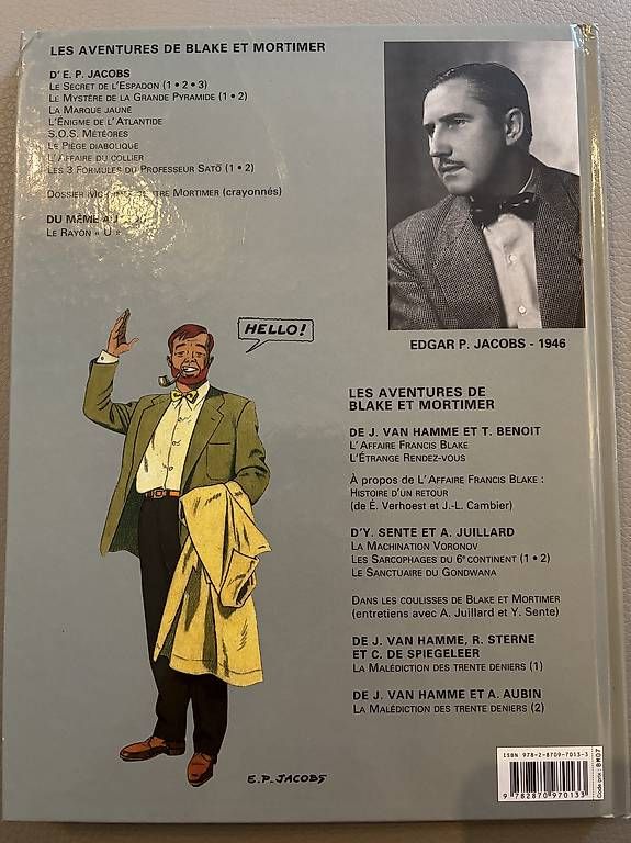 Fumetti: BD Blake et Mortimer, tome 7 – Usato da Riaz venduto da economie_circulaire 1
