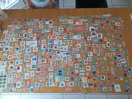 Briefmarken Konvolut grösstenteil CH gemischt 
