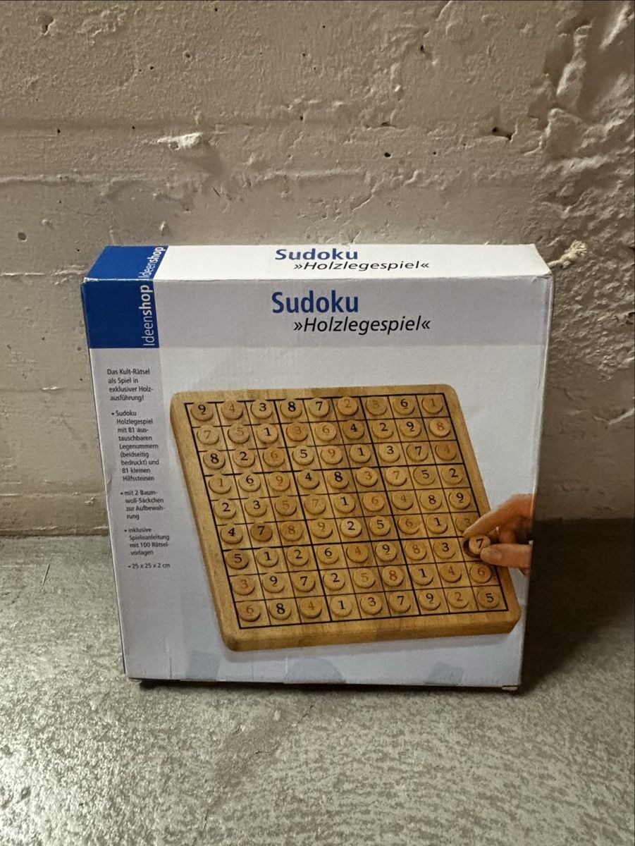 Giochi: Holz Spielbrett Sudoku – Usato da Zürich venduto da Gin_gg9p