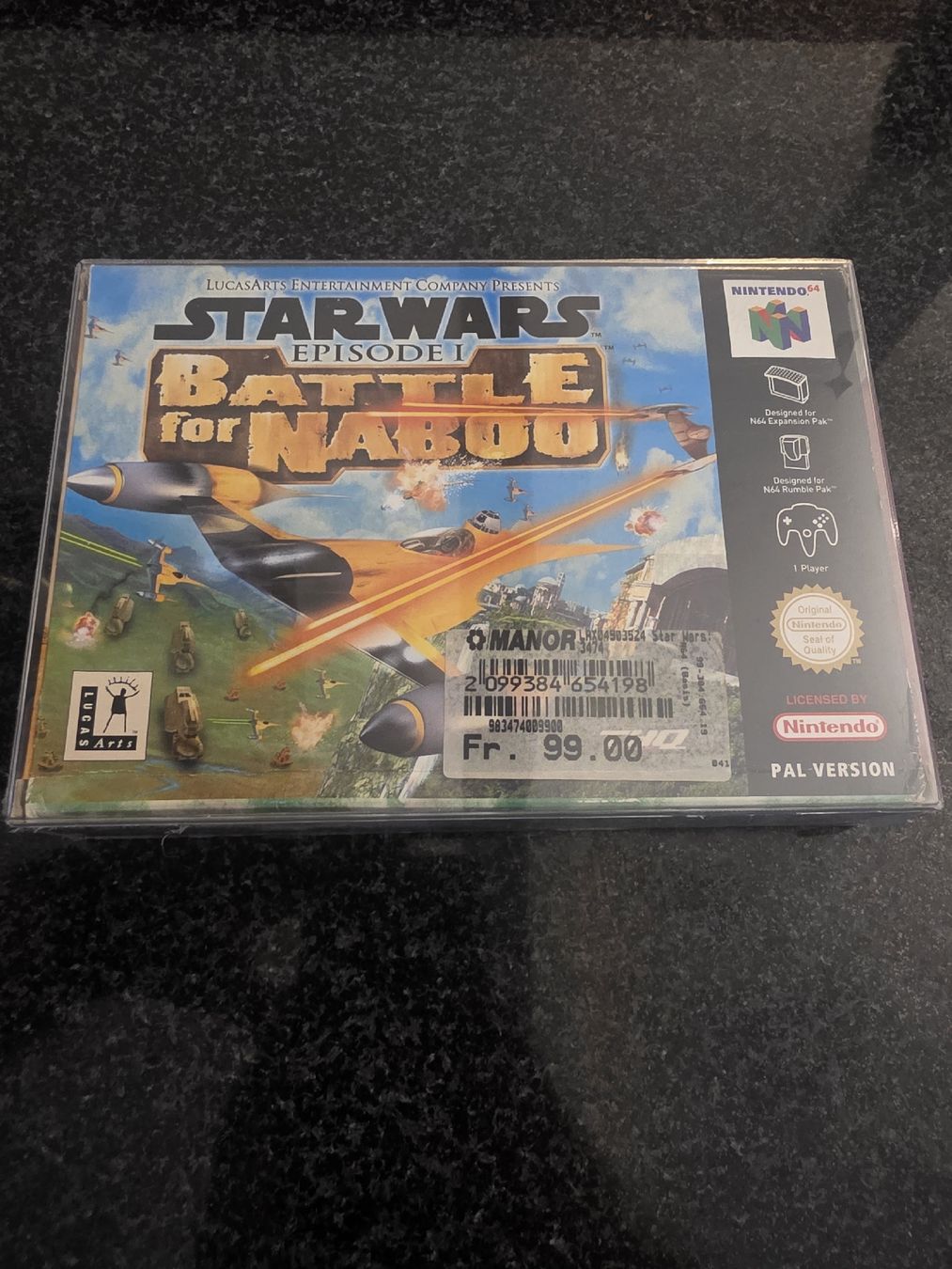 Jeux: Star Wars Battle For Naboo Nintendo 64 – D'occasion à Chavornay par Crash37