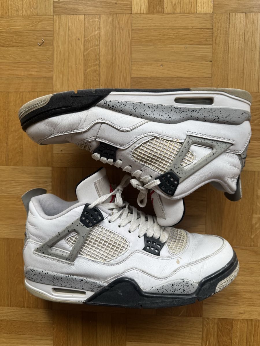 Jordan Scarpe da uomo: Jordan 4 cement – Usato da Genève venduto da mat_2vps