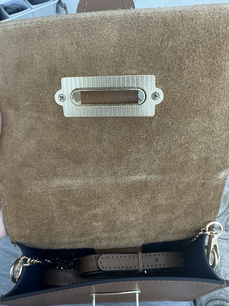 Borse da donna: Braune ECHT Leder Tasche – Nuovo (secondo la descrizione) da Winterthur venduto da axxgkc_123 2