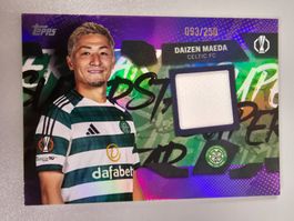 DAIZEN MAEDA 2025-26 Topps UCC Superstar Relic/250 Celtic